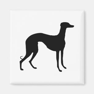 イタリアングレーハウンドのシルエット マグネット