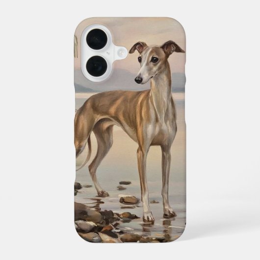 イタリアングレーハウンド iPhone 16ケース (裏面)