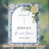 イタリアンサマー ウェディングシャワー アクリル看板 アクリルサイン (ニュートラル)