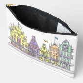 イタリアンショップ大アクセサリーバッグ アクセサリーポーチ (見開き)