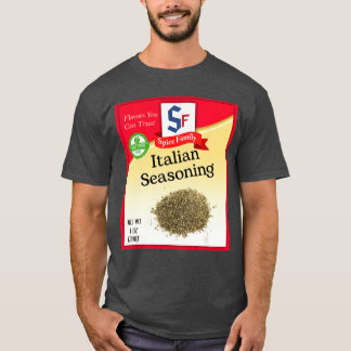 イタリアンシーズニングスパイスグループコスチュームファミリーマッチ Tシャツ