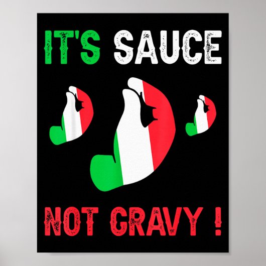 イタリアンジョークソースであってグレイビーではない ポスター (正面)