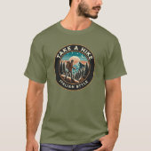 イタリアンスタイルのハイキング Tシャツ (正面)