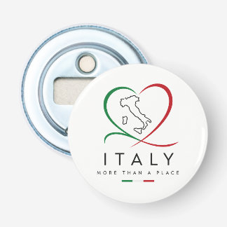 イタリアンスタイルのボタン式ボトルオープナー 栓抜き