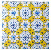 イタリアンスタイルパターン(の模様が)あるセラミックタイル。 タイル (正面)