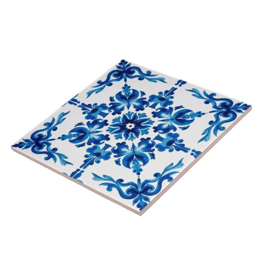 イタリアンスタイル地中海の,モザイク,青, タイル (側面)