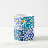 イタリアンスタイル鮮やか コーヒーマグカップ (中央)