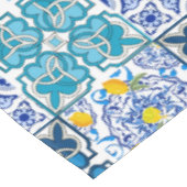 イタリアンスタイル鮮やか、           テーブルクロス (アングル)