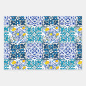 イタリアンスタイル鮮やか ラッピングペーパーシート (正面2)