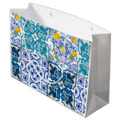 イタリアンスタイル鮮やか、           ラージペーパーバッグ (裏面アングル)