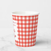 イタリアンスタイル アモーレ 2 ブライズシャワー 紙コップ (左)