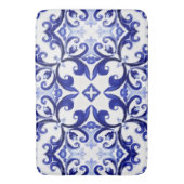 イタリアンスタイル，タイル，マジョリカオールオーバープリント バスマット (正面縦)