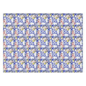 イタリアンスタイル、タイル、マジョリカ、レモンオールオーバープリント テーブルクロス (正面(横))