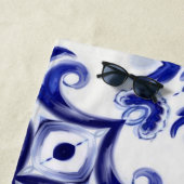 イタリアンスタイル，マジョリカ，タイル， ビーチタオル (インサイチュ)