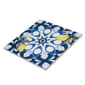 イタリアンスタイル,地中海の，マジョリカ，レモン， タイル (側面)