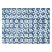 イタリアンスタイル,地中海の，マジョリカ，レモン， テーブルクロス (正面(横))