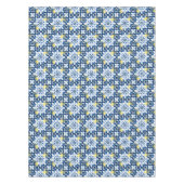 イタリアンスタイル,地中海の，マジョリカ，レモン， テーブルクロス (正面)