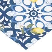 イタリアンスタイル,地中海の，マジョリカ，レモン， ロングテーブルランナー (コーナー)