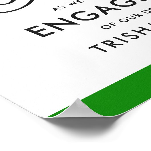 イタリアンテーマのディナー | 結婚発表会 ポスター (角)