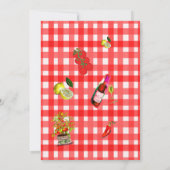 イタリアンテーマ50歳誕生日招待状 招待状 (裏面)