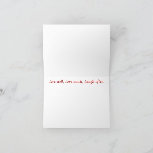 イタリアンテーマ カード (内部)