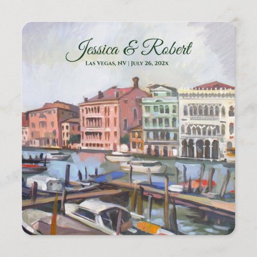 イタリアンテーマ – ベニス結婚ズ メニュー (裏面)