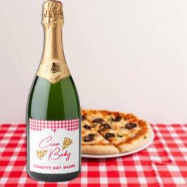 イタリアンバブーシャワー Ciao Baby スパークリングワインラベル