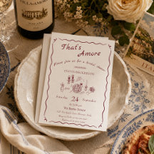 イタリアンピザとワインのブライズルシャワー That's amore