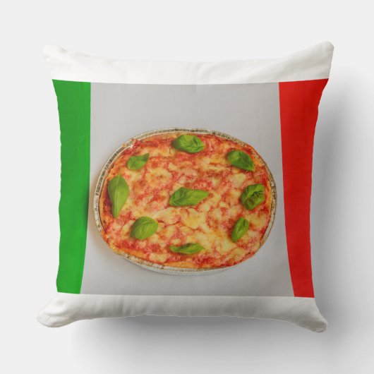 イタリアンピザのスロー・クッション クッション (正面)