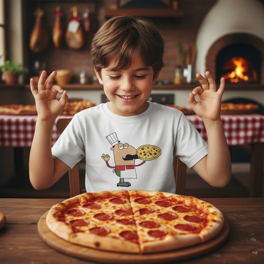 イタリアンピザシェフ Tシャツ