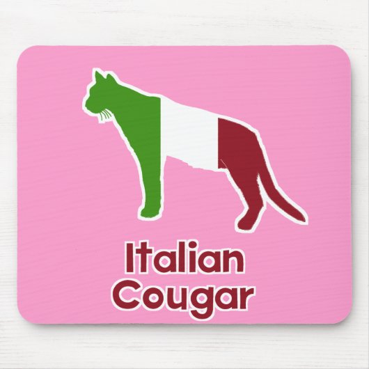 イタリアンピューマ マウスパッド (正面)