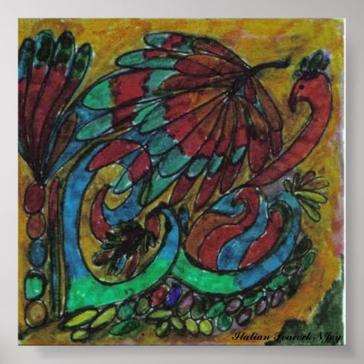 イタリアンピーコックNJoy ポスター (正面)