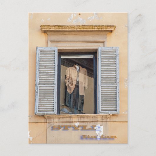 イタリアンファッション、スタイルイタリアン ポストカード (正面)