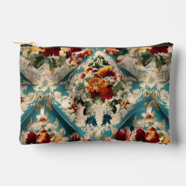 イタリアンフローラダマスクお洒落パターン アクセサリーポーチ