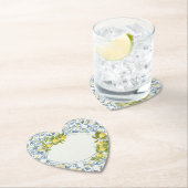 イタリアンブルータイルレモン ペーパーコースター (インサイチュ)