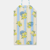 イタリアンブルータイル、チャオベイビー、イエローレモン ギフトタグ (裏面)