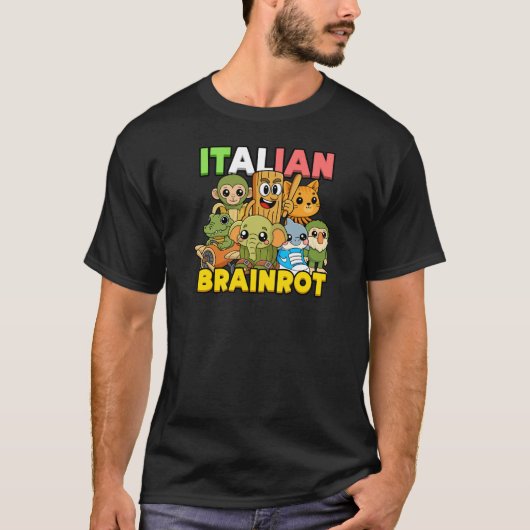 イタリアンブレインロット Tシャツ (正面)