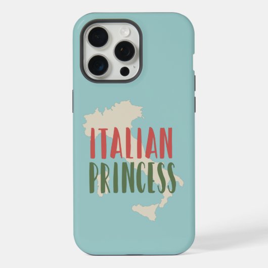 イタリアンプリンセス iPhoneケース (裏面)