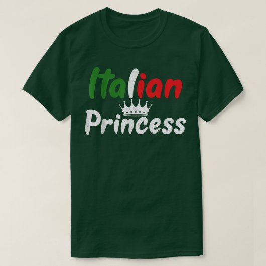 イタリアンプリンセス Tシャツ (デザイン正面)