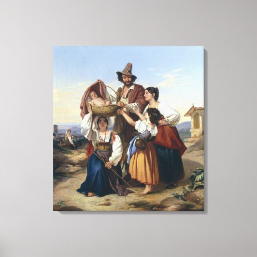イタリアンヘルズマン, 1835 キャンバスプリント (正面)