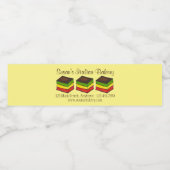 イタリアンベーカリーレインボーセブン7レイヤークッキー ペットボトルラベル (シングルラベル)