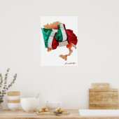 イタリアンボクシング伝統 ポスター (キッチン)