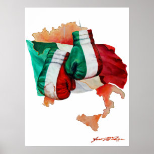 イタリアンボクシング伝統 ポスター
