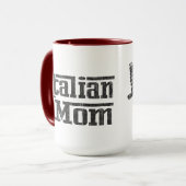 イタリアンママ コーヒーマグ マグカップ (正面左)