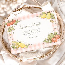 イタリアンマーケットの赤ちゃんシャワー ディーパーラッフル