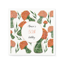 イタリアンラヌンキュラス水彩画パーソナライズされた画