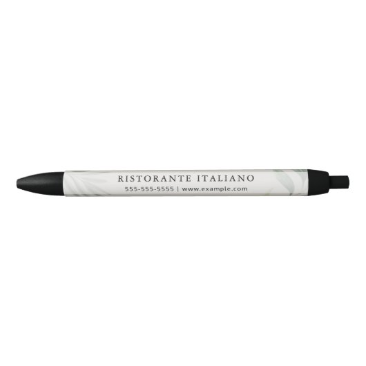イタリアンレストランオリーブカスタムテキスト店舗名 黒ボールペン (正面)