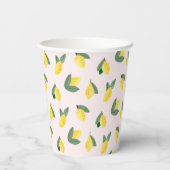 イタリアンレモン ブライダルシャワー 紙コップ (裏面)