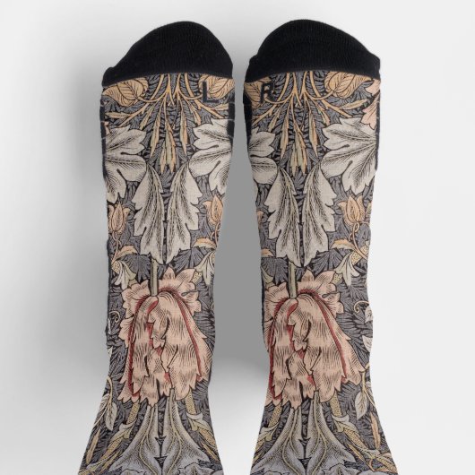 イタリアン伝統的デザイン ソックス (上部)