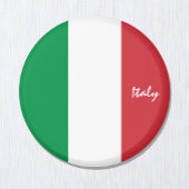 イタリアン国旗とイタリアの休日、旅行/スポーツファン マグネット